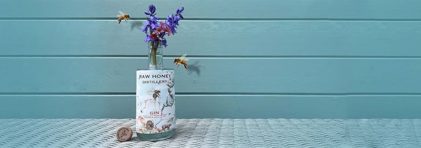 Raw Honey Distillery artisan gin